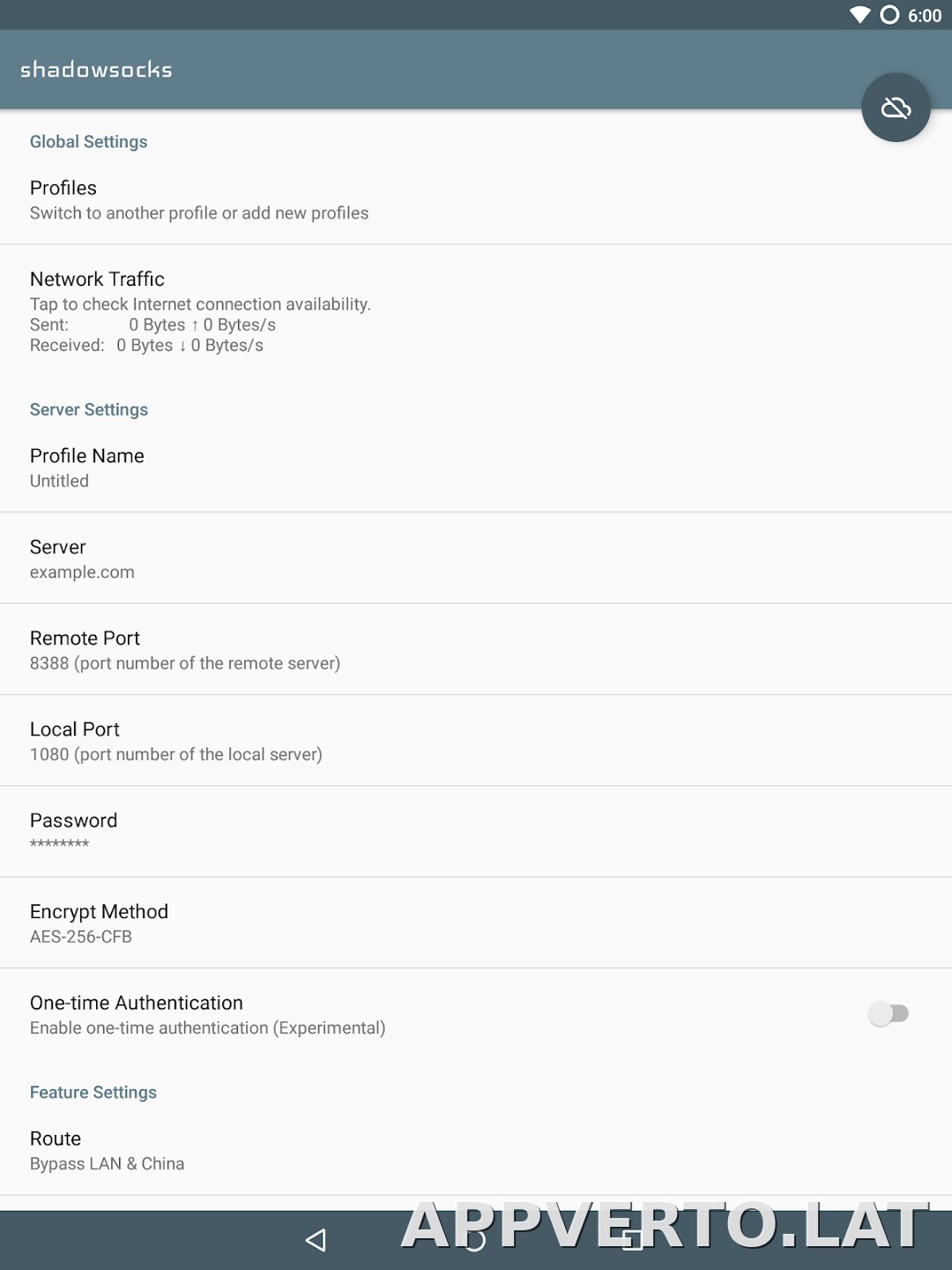 Shadowsocks скриншот 5